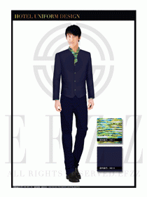 大堂總臺(tái)收銀接待員工制服327