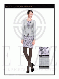 大堂總臺收銀接待員工制服342