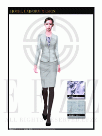 大堂總臺收銀接待員工制服344