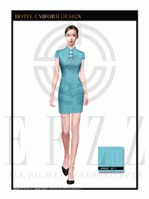 大堂總臺收銀接待員工制服359