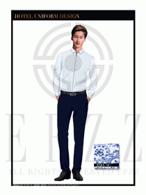 大堂總臺收銀接待員工制服358