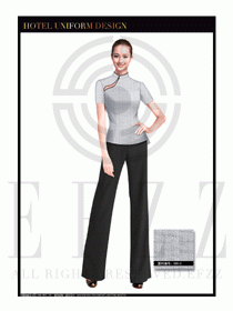 大堂總臺收銀接待員工制服357