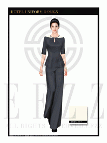 大堂總臺收銀接待員工制服362