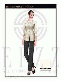 大堂總臺收銀接待員工制服367