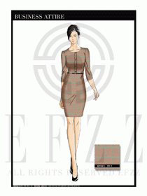 夏季時(shí)尚OL女裝職業(yè)裝設(shè)計(jì)圖540