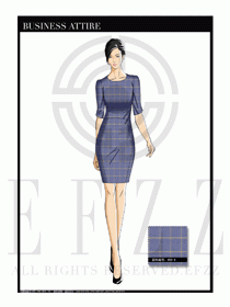 夏季時尚OL女裝職業裝設計圖553
