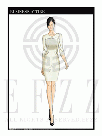 夏季時(shí)尚OL女裝職業(yè)裝設(shè)計(jì)圖560