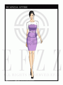 夏季時(shí)尚OL女裝職業(yè)裝設(shè)計(jì)圖567
