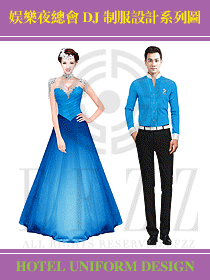 娛樂夜總會DJ制服設(shè)計系列圖