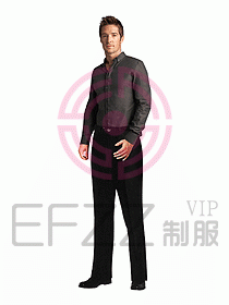 男裝長袖襯衫064