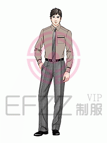 男裝長袖襯衫100