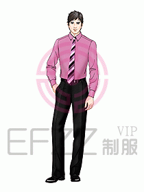 男裝長袖襯衫110