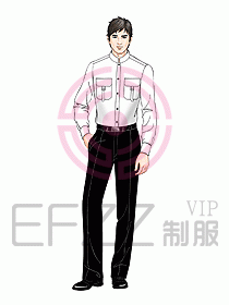 男裝長袖襯衫120