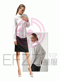 女裝長袖襯衫067