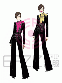 專柜營業(yè)員服裝456