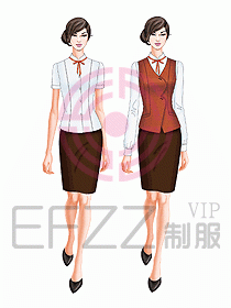 專柜營(yíng)業(yè)員服裝478