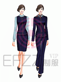 專柜營業(yè)員服裝482