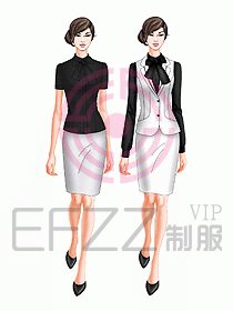 專柜營(yíng)業(yè)員服裝492