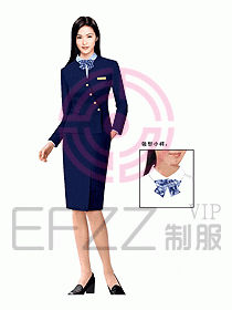 超市服務員服裝014