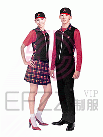 超市服務員服裝015