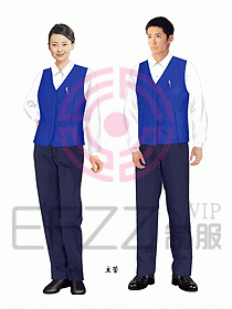 超市服務員服裝039