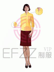 超市服務(wù)員服裝048