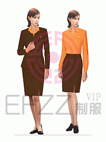 超市服務員服裝050