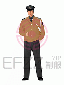 保安夾克制服074