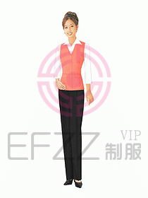 接待服務員服裝010