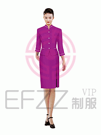 接待服務員服裝012