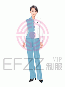 接待服務員服裝024