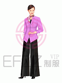 接待服務員服裝034