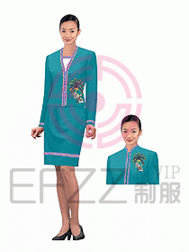 接待服務(wù)員服裝067