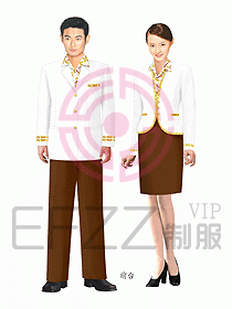 接待服務員服裝070