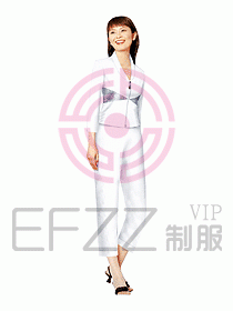 接待服務員服裝075