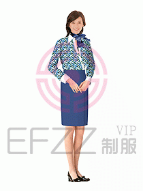 接待服務員服裝082