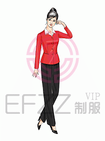 接待服務(wù)員服裝090