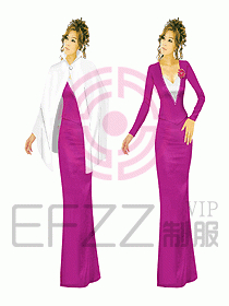 夜總會咨客服裝069