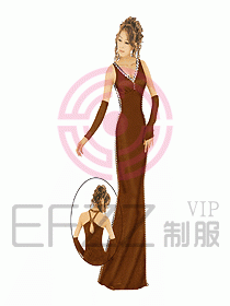 夜總會咨客服裝102