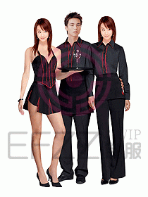 夜總會服務員服裝083