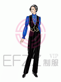 夜總會服務員服裝091