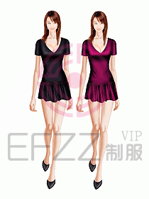 夜總會服務(wù)員服裝102