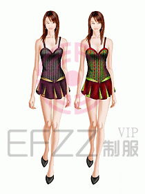 夜總會服務員服裝112