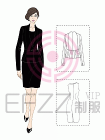 前廳大堂服務生制服202