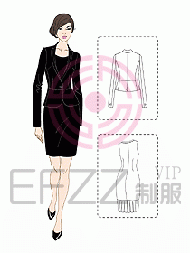 前廳大堂服務生制服201