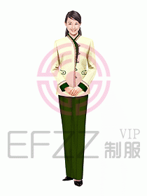 客房服務(wù)員服裝002