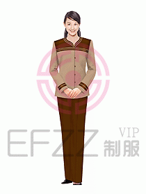 客房服務員服裝031