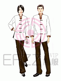 客房服務(wù)員服裝105