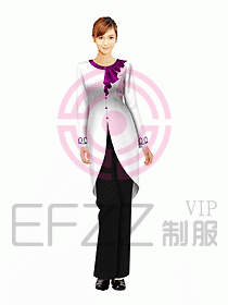 西餐咨客服裝144