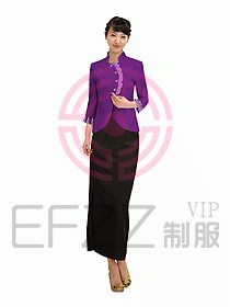 西餐咨客服裝148